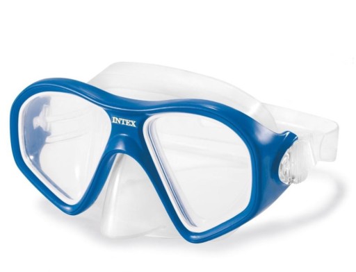 Дитяча маска для дайвінгу Intex Reef Rider, відтінки синього