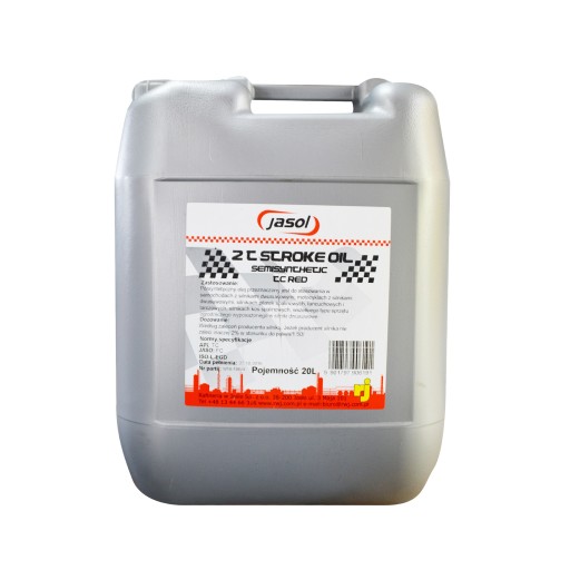 МАСЛО ДЛЯ ПАЛИВНОЇ СУМІШІ JASOL 2T TC RED - - 20 л