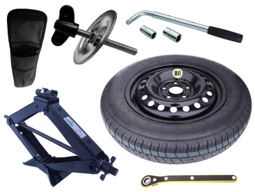 Нове під'їзне колесо MAZDA 3 125/70 R16 з комплектом