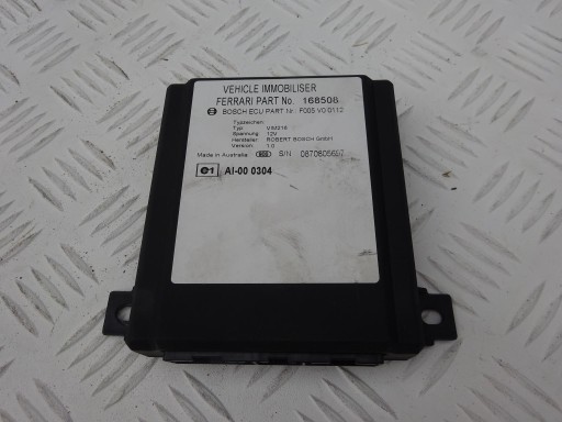 FERRARI 360 550 575 module control unit 168508 alarm