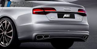 ABT AUDI A8 D4 4H РЕСТАЙЛ НАКОНЕЧНИКИ ГЛУШИТЕЛЯ 4H0201410 изображение 1