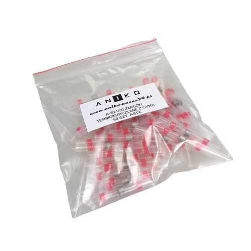 A-S21 термоусадочные фитинги с оловом 50 шт. Аста