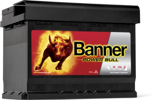 P6009 - Аккумуляторная батарея BANNER POWER BULL 12V 60Ah 540A свежий