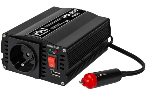 ІНВЕРТОР 24V 230V АВТОМОБІЛЬНИЙ НАПРУГИ 500W RU