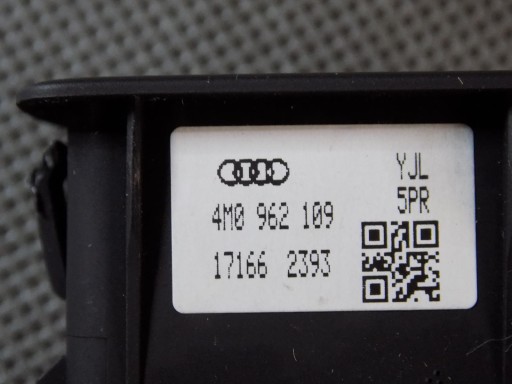 AUDI A8 4N D5 switch ALARMU 4M0962109