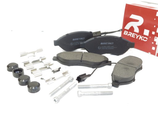 Q1681 - ТОРМОЗНЫЕ КОЛОДКИ ПЕРЕДНИЕ ДЛЯ CITROEN JUMPER 2006-