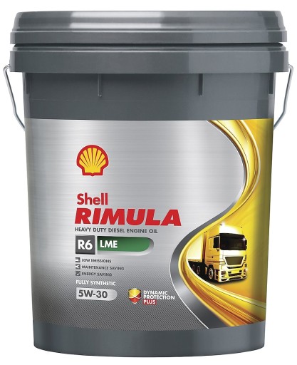 OSH 5W30 RIM R6 LME 20L SHELL OIL 5W30 20L RIMULA R6 LME / ТЯЖЕЛЫЕ АВТОМОБИЛИ