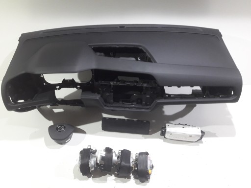 VW TOURAN 3 III ДОШКА КОНСОЛЬ ПОДУШКА БЕЗПЕКИ РЕМЕНІ