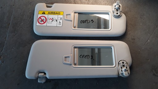 KIA CEED III 2018-20 СОНЦЕЗАХИСНИЙ КОЗИРОК