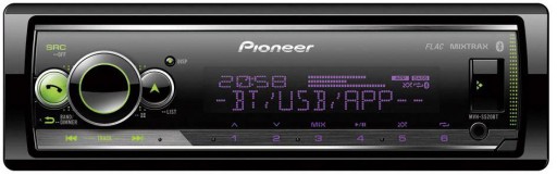 Автомобильный радиоприемник PIONEER MVH-S520BT iPhone USB