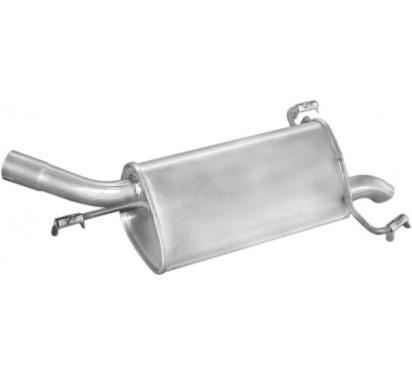 17.532 - Задній глушник OPEL CORSA C 1.7 Di 1.7 DTi рік 2000-