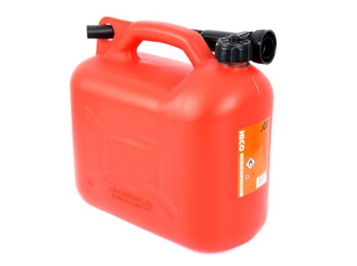 КАНИСТРА KARNISTER С ВОРОНКОЙ ДЛЯ ТОПЛИВНОГО МАСЛА 10L