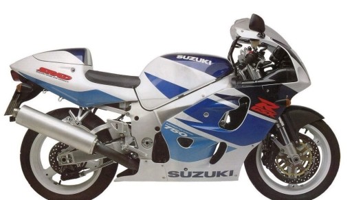 НАКЛЕЙКИ SUZUKI GSXR-750 1998