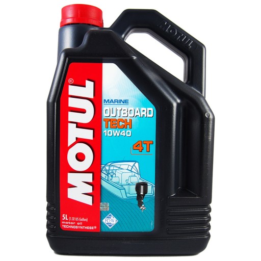 MOTUL MARINE OUTBOARD TECH 10W40 4T 5L для човна