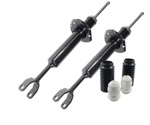 GT054701x2,PK4711 - Амортизаторы x2 передние + бамперы + чехлы audi a4 a6 passat b5