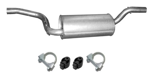 08.62 - VOLVO V50 1.8 2.0 (2004-2012) средний глушитель