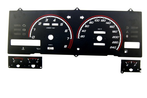 Toyota Corolla AE86 Левин диски INDIGLO шаблон 2