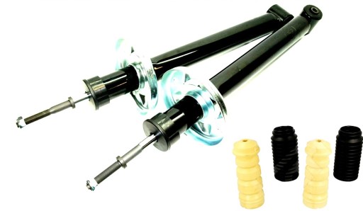 11-0203 - 2x задние резиновые амортизаторы vw passat b3 b4 + универсал ##