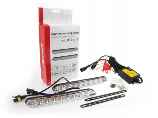 01266 - Денні ходові вогні DRL810 AMIO 10X SMD LED