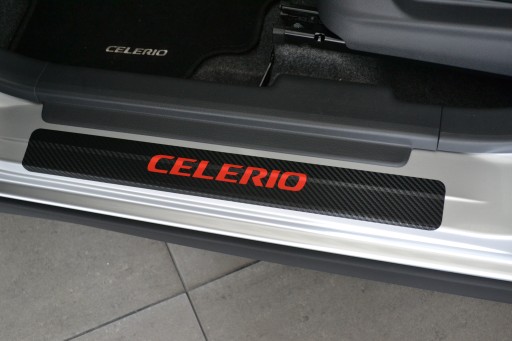 Suzuki CELERIO наклейки на пороги