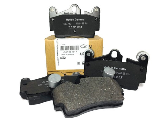 7L0698451H - Оригінальні задні гальмівні колодки VW Touareg AUDI Q7