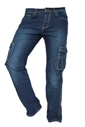 Spodnie jeansy dzinsy męskie bojÓwki przecierane 8549618882 Odzież Męska Spodnie DA IEPYDA-1