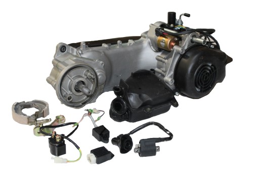 Двигун 2T 50 1p40qmb короткий вал Longija, ZIPP CPI