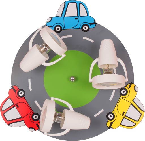 Багатоколірний стельовий світильник Hellux E14