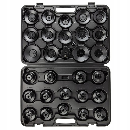 ТОРЦЕВЫЕ КЛЮЧИ ДЛЯ МАСЛЯНЫХ ФИЛЬТРОВ-НАБОР ИЗ 30 ШТ.