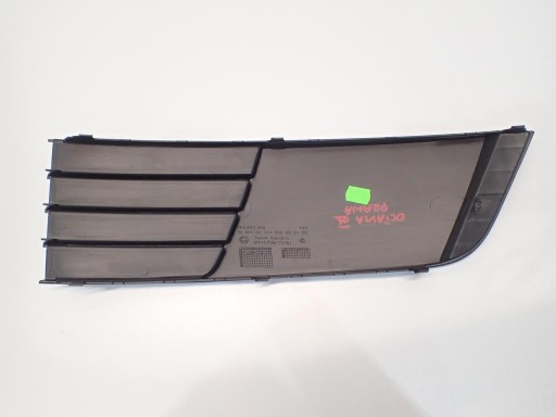 grid of a bumper right SKODA OCTAVIA III 13- 5E