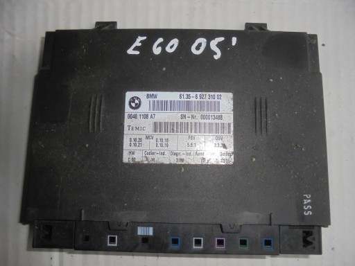 module control unit seat BMW E60 E61 6927310