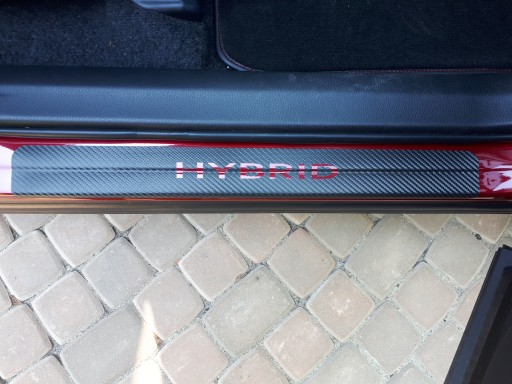 TOYOTA RAV4 HYBRID НАКЛЕЙКИ НА ПОРОГИ