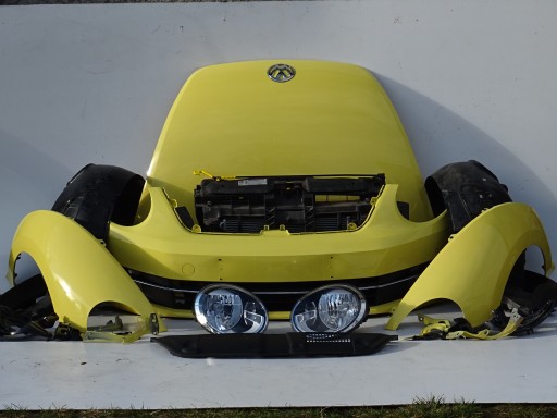 LB1B - VW BEETLE 5C ПЕРЕДНЯЯ ПОЛКА КАПОТ КРЫЛО БАМПЕР