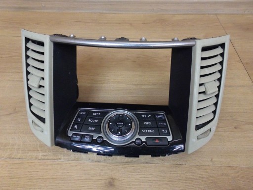 Infiniti FX II QX70 FX35 panel radia navigation devices regulation 28395 1DR5D