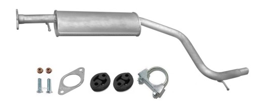 08.559 - FORD MONDEO MK3 1.8 (00-07) УНІВЕРСАЛ СЕРЕДНІЙ ГЛУШНИК