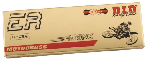 428NZGB-134 - ЛАНЦЮГ ПРИВОДУ МОТО. DID 428 БЕЗ УЩІЛЬНЮВАЛЬНОГО КІЛЬЦЯ (2553DAN) (РОЗКУТИЙ + ЛАНКА)