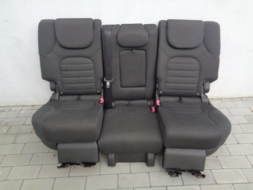 seat rear part rear II RZAD NISSAN PATHFINDER III R51