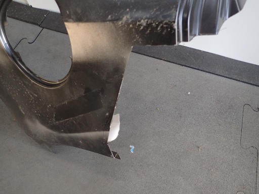 fender rear part rear right VW TIGUAN 07-15 5N
