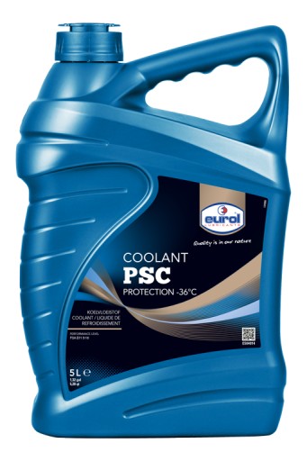 EUROL -36 ° C PSC 5L-ОХЛАЖДАЮЩАЯ ЖИДКОСТЬ ДЛЯ АВТОМОБИЛЕЙ PSA