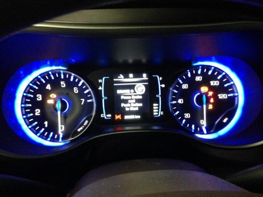 CHRYSLER PACIFICA 16 17 18 ЛІЧИЛЬНИК ГОДИННИК