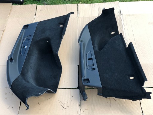 Mercedes GLC COUPE W253 обивка багажника бекон