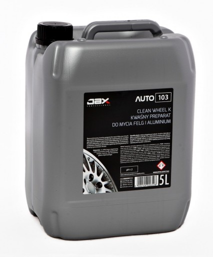 JAX PROFESSIONAL 103 для миття алюмінієвих дисків 5л