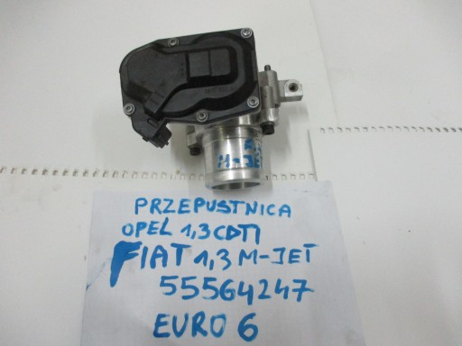 VALVOLA A FARFALLA FIAT DOBLO 1,3 M-JET 55564247