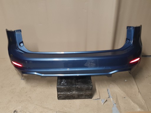 FORD FOCUS MK4 KOMBI ST-LINE Stoßstange heck CHROME BLUE