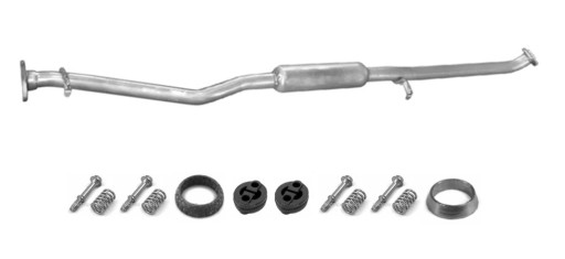 25.54 - SUZUKI WAGON R + 1.3 (2000-2003) СЕРЕДНІЙ ГЛУШНИК