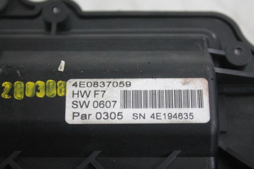 lock DOCIAG door 4E0837059 AUDI A8 D3 LIFT
