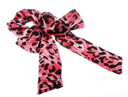 Одинарна резинка з різнокольоровим бантом