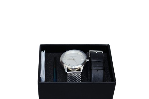 VW ОРИГІНАЛЬНІ ГОДИННИК VW УНІСЕКС 2 РЕМЕНІ ШКІРА