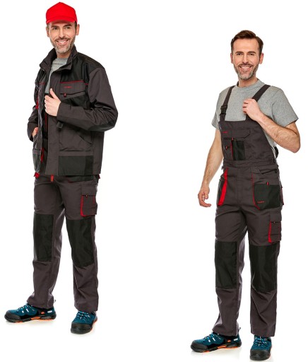 Робочий захисний одяг з міцного графіту RED 56