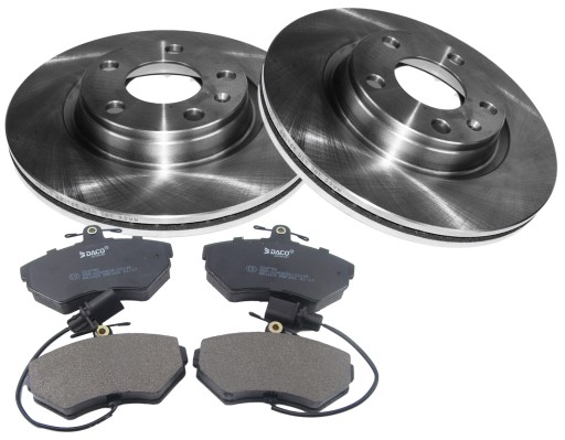 Диски X2 колодки AUDI A4 VW PASSAT B5 280x22 + відчувати